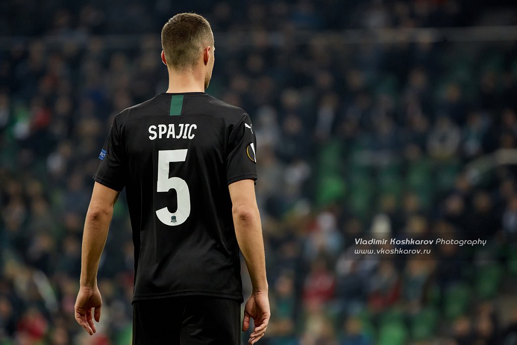 Uros Spajic of FC Krasnodar
