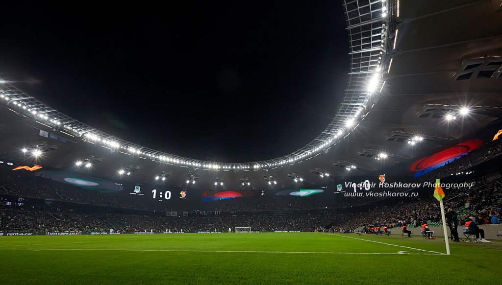 A general view of the stadium Krasnodar